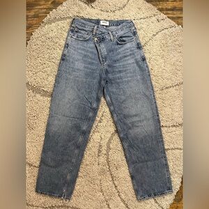 Agolde women High-Rise  Jeans in Faded Blue